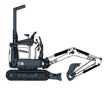 Mini Ekskavator E10