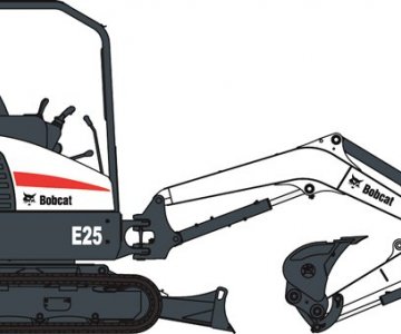 Mini Ekskavator E25