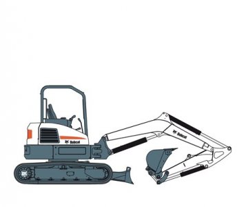 Mini Ekskavator E45
