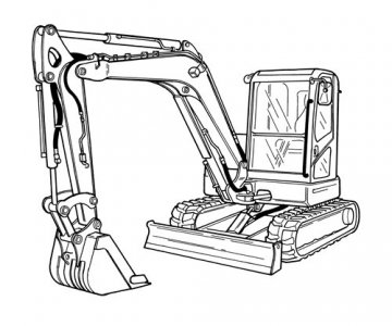 Mini Ekskavator E80